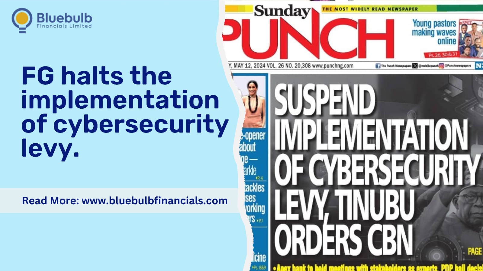 FG Halts the Implementation of Cybersecurity Levy