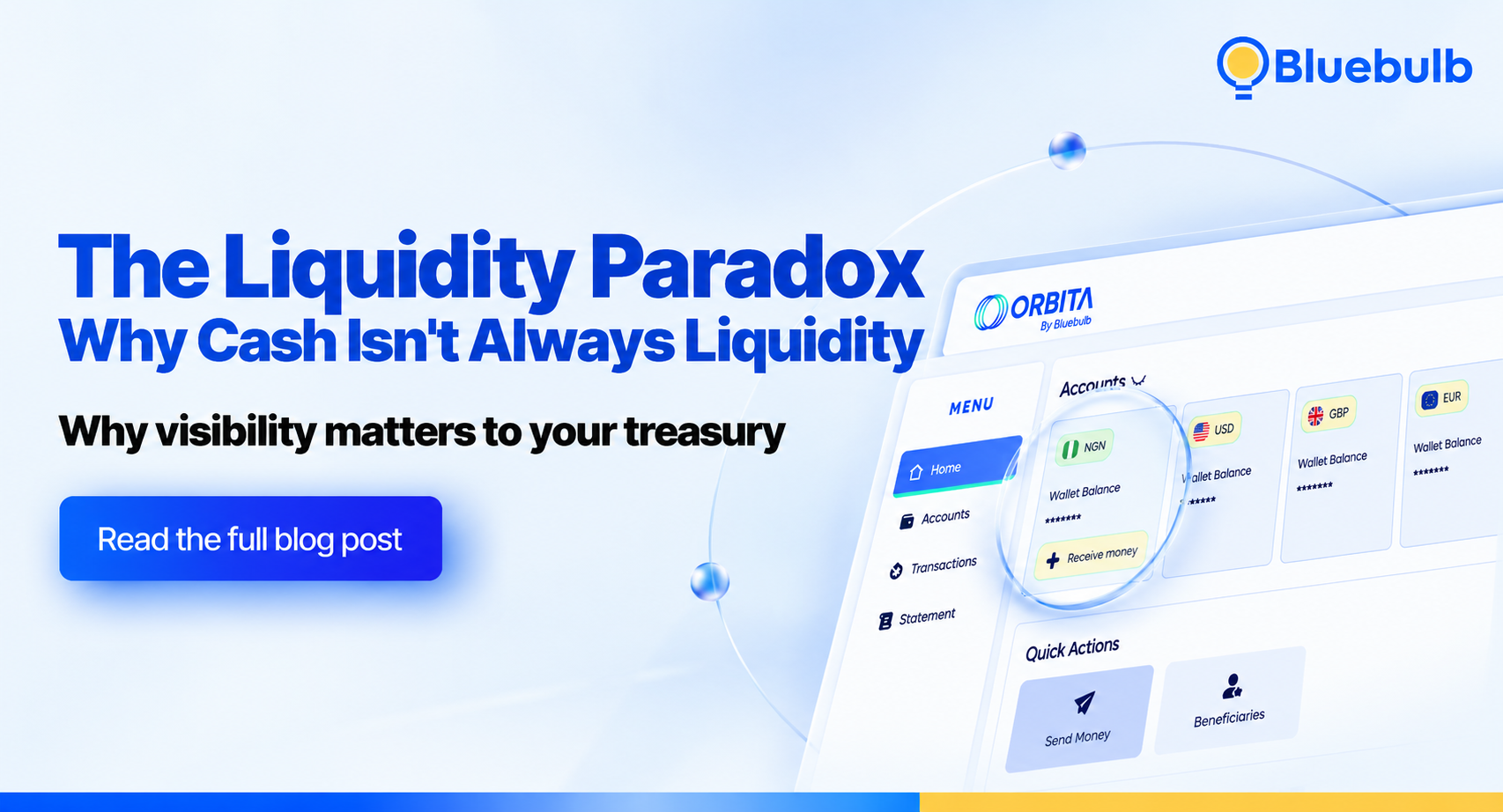 The Liquidity Paradox: Why Having Cash Doesn’t Always Mean Having Liquidity